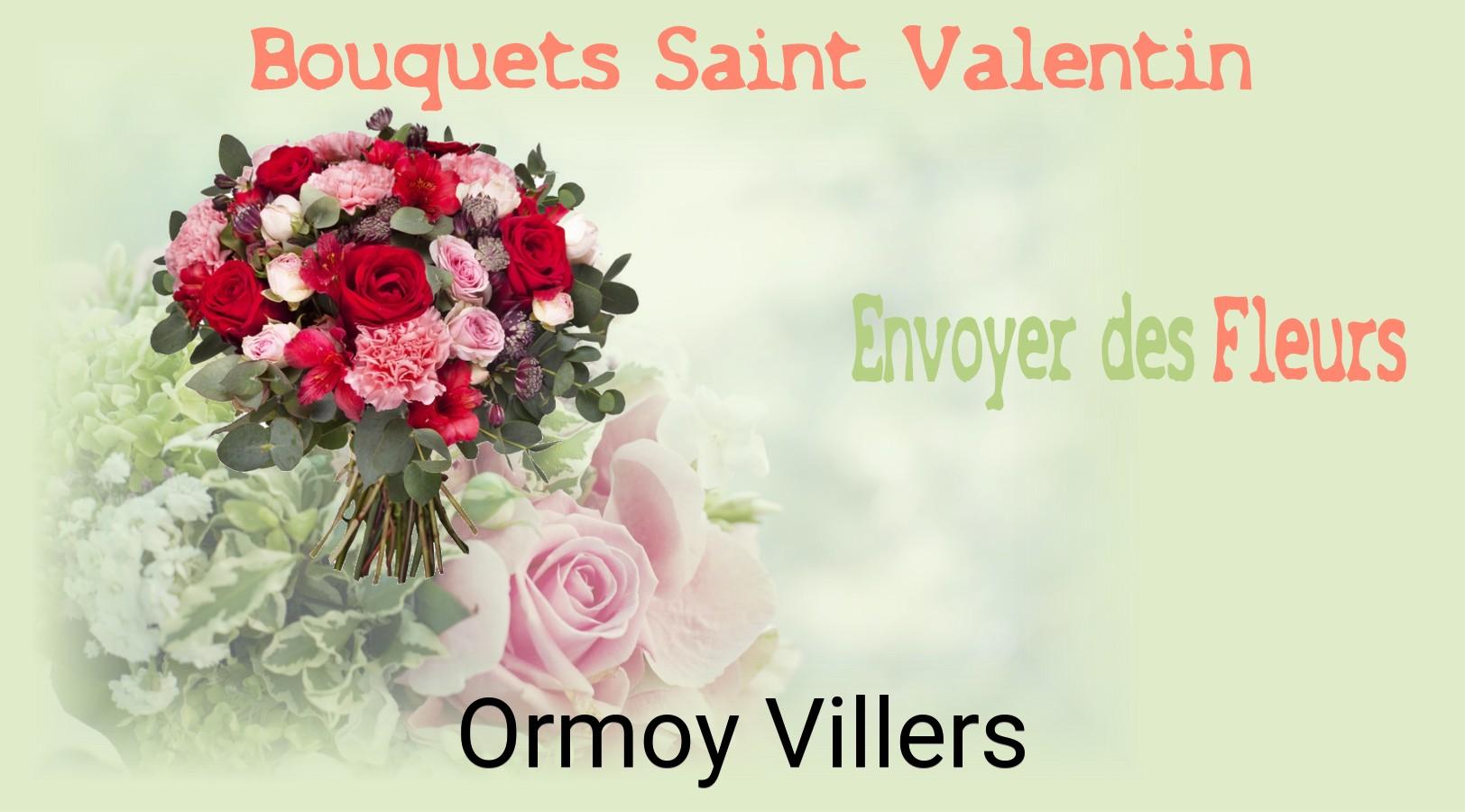 Roses de Saint-Valentin livrées à Ormoy-Villers